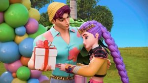 РУМИ ДЕРЗКИЙ ПОБЕГ_K-Pop_Охотницы_на_Демонов_Huntrix! Мультик 23