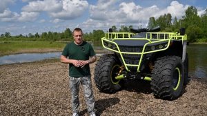 Самый компактный ПРОФИ! Ультра-короткая база 3.25 м, рулится как картинг. Идеален для тайги и гор