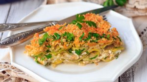🥘 Любимая летняя запеканка из кабачков. Показываю рецепт овощного Гратена.