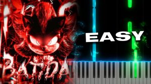 NO BATIDÃO EASY - Piano Tutorial