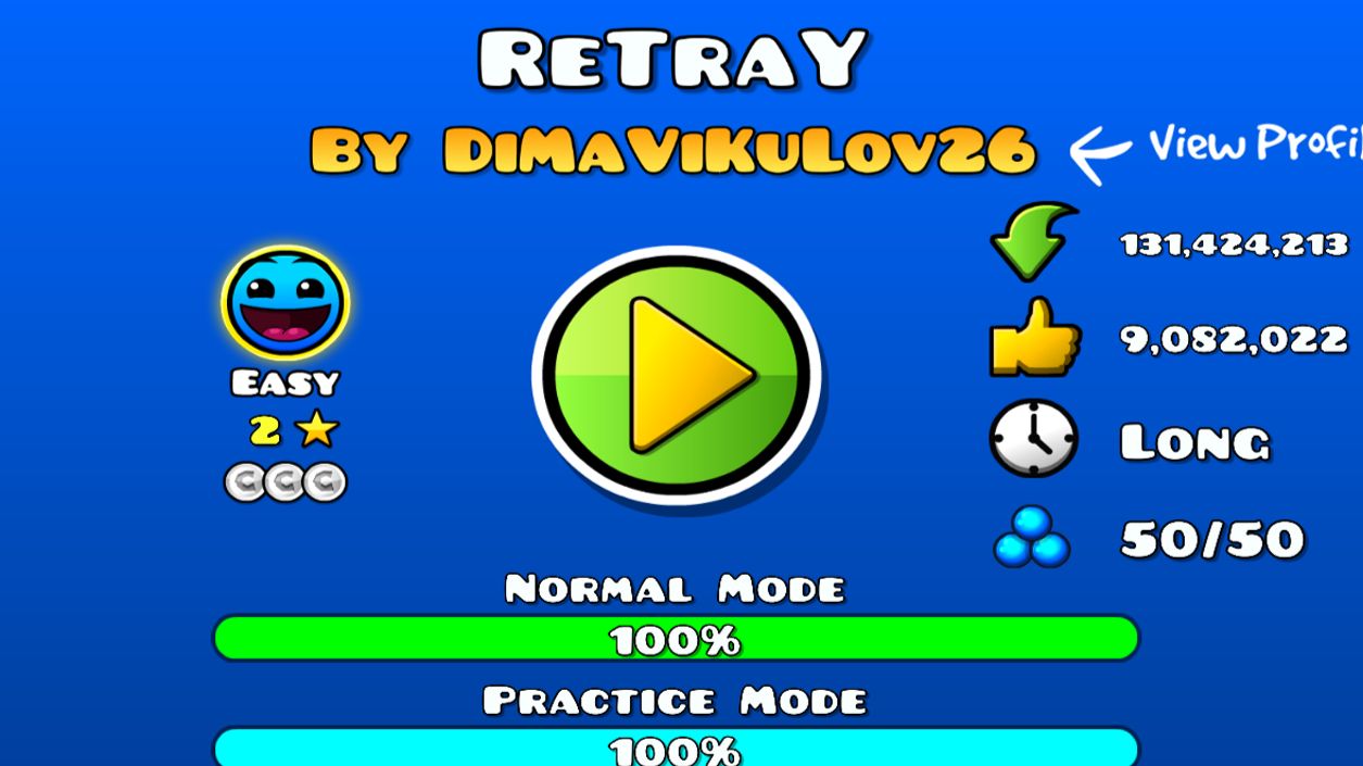 Geometry Dash #44 - ReTraY | All Coins
