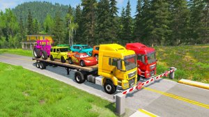 Маккуин на борту: жёсткие испытания и эпичные аварии в BeamNG.drive! 💥| BeamNG| Мультики