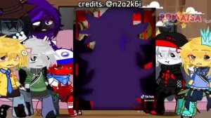 Past forsaken killers react to the future...|| Part 1 || Roblox forsaken || Gacha || romaisa_xd