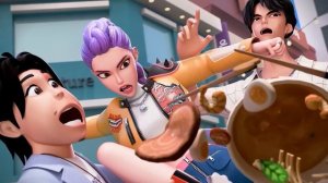 Когда ОХОТНИЦЫ стали тенями! Призрачная история Руми, Миры и Зои!И_K-Pop_Охотницы_на_Демонов_Huntrix