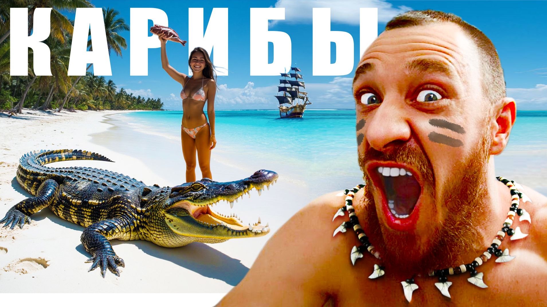 Куба – ОТДЫХ на КАРИБАХ | Крокодилы, Пираты и Дешевый Шмот смотреть онлайн