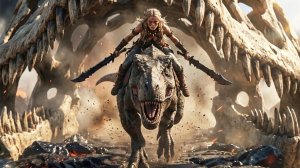 Primal Age   Epic Barbarian Prehistoric Fantasy Battle   Dinosaur Warriors   4K