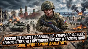 💥Меркурис | Россия штурмует Доброполье и бьет по Одессе; Кремль отказался о БПЗ; Аудит ВСУ