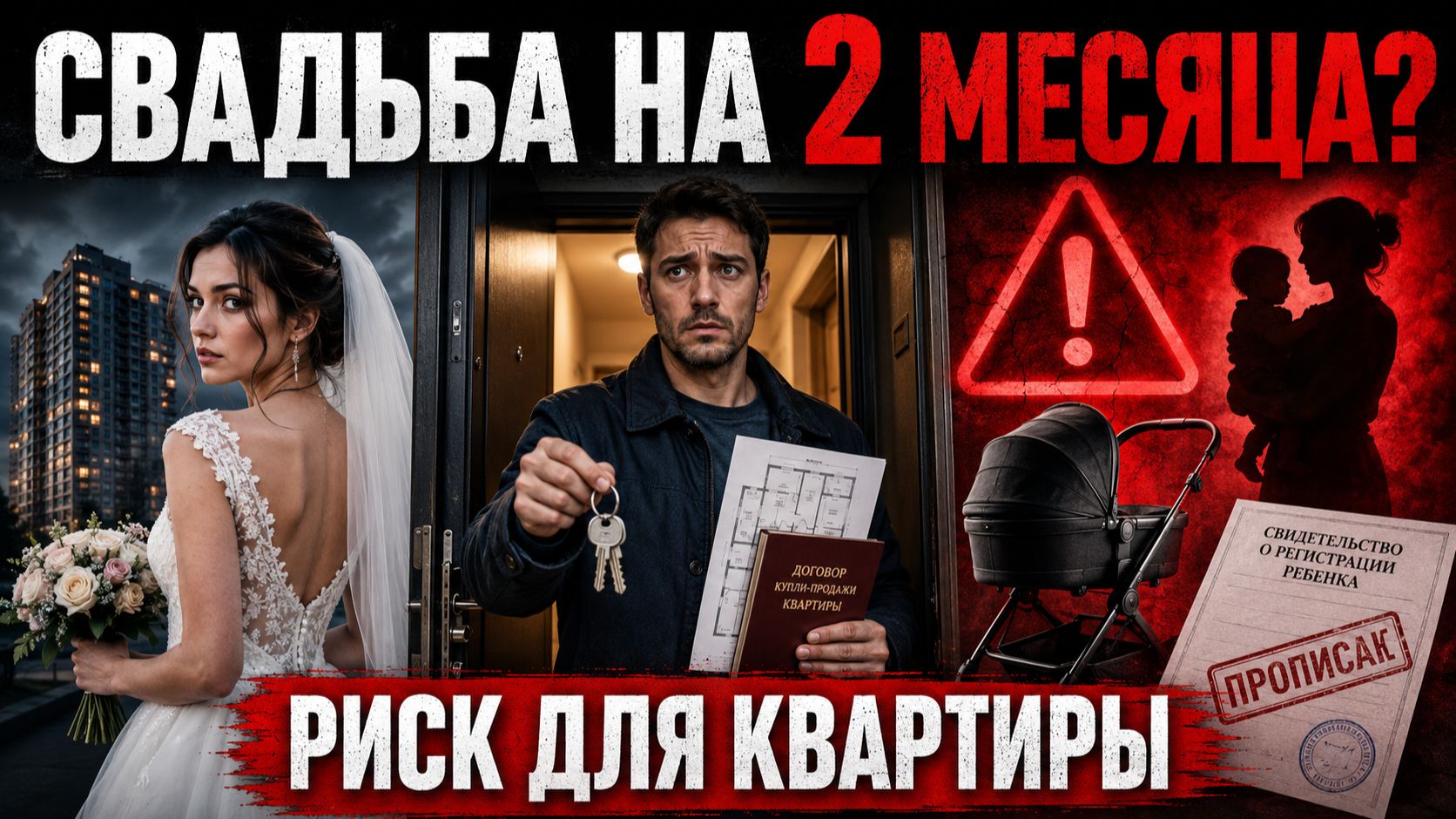 СВАДЬБА НА 2 МЕСЯЦА - ОН ХОТЕЛ ЗАКРЫТЬ ЕЁ ГЕШТАЛЬТ, НО РИСКУЕТ КВАРТИРОЙ
