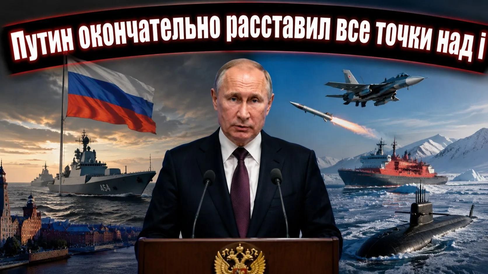 Никаких двойных толкований: Путин чётко обозначил красные линии для Запада смотреть онлайн
