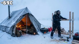 Выживание при -69°C | Один в замерзшей Арктике