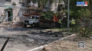 Под удар ВСУ попал многоквартирный дом на проспекте Богдана Хмельницкого