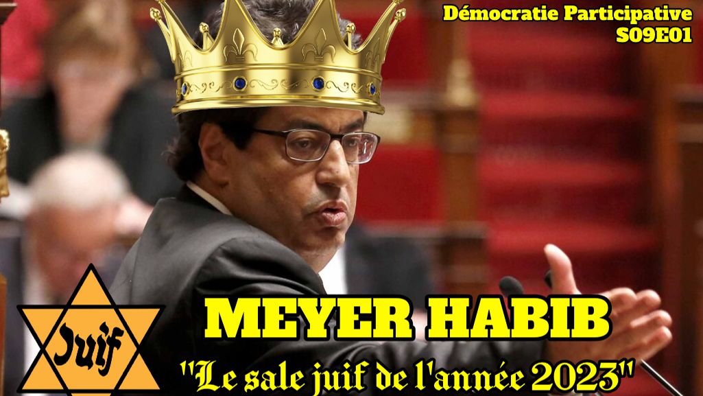Démocratie Participative S09E01 : « Meyer Habib, sale juif de l’année 2023 » [Flokossama] смотреть онлайн