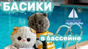 Басики в бассейне 🩵