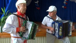 Марийский танцевальный наигрыш.Борис Ибаев и Акиев. Видео Василия Хайбуллина