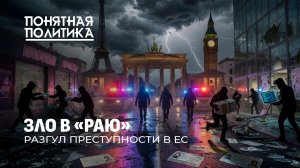 Бандитская Европа: шокирующий разгул криминала. Цунами нападений, ужас на улицах. Понятная политика