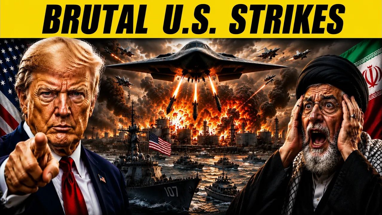 THE U.S. MILITARY'S LATEST STRIKES ON IRAN WERE BRUTAL смотреть онлайн