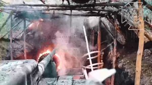 💥Эффектное уничтожение вражеской САУ «Богдана» в Харьковской области