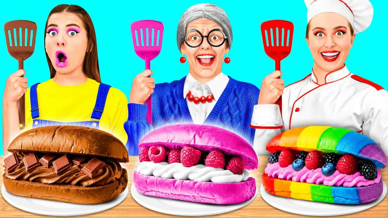 Кулинарный Челлендж: Я против Бабушки | Потрясающая Кулинарная Битва от GoFun Challenge