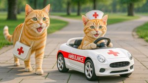 Мама-кошка подстригает шерсть на ферме и делает тигровую шапку для котят дома🐾🎩🐯