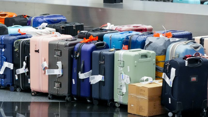 В отпуск без чемоданов: в аэропорту Внуково произошел сбой в работе багажных лент смотреть онлайн