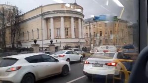 Поездка на автобусе Лиаз-5292.65(Учебный) по маршруту м6