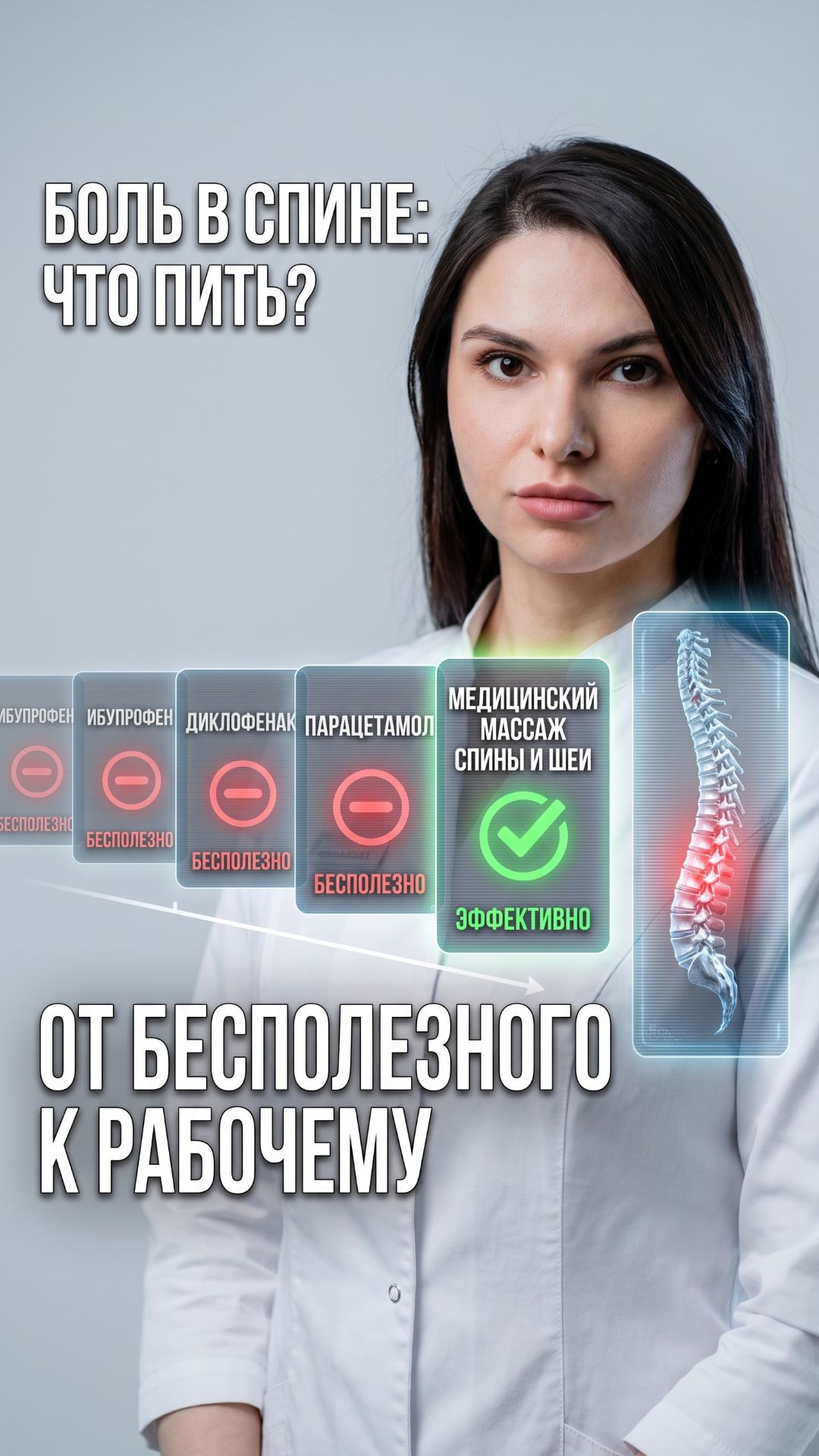 🏥 Боль в спине: почему таблетки не работают и что делать на самом деле смотреть онлайн