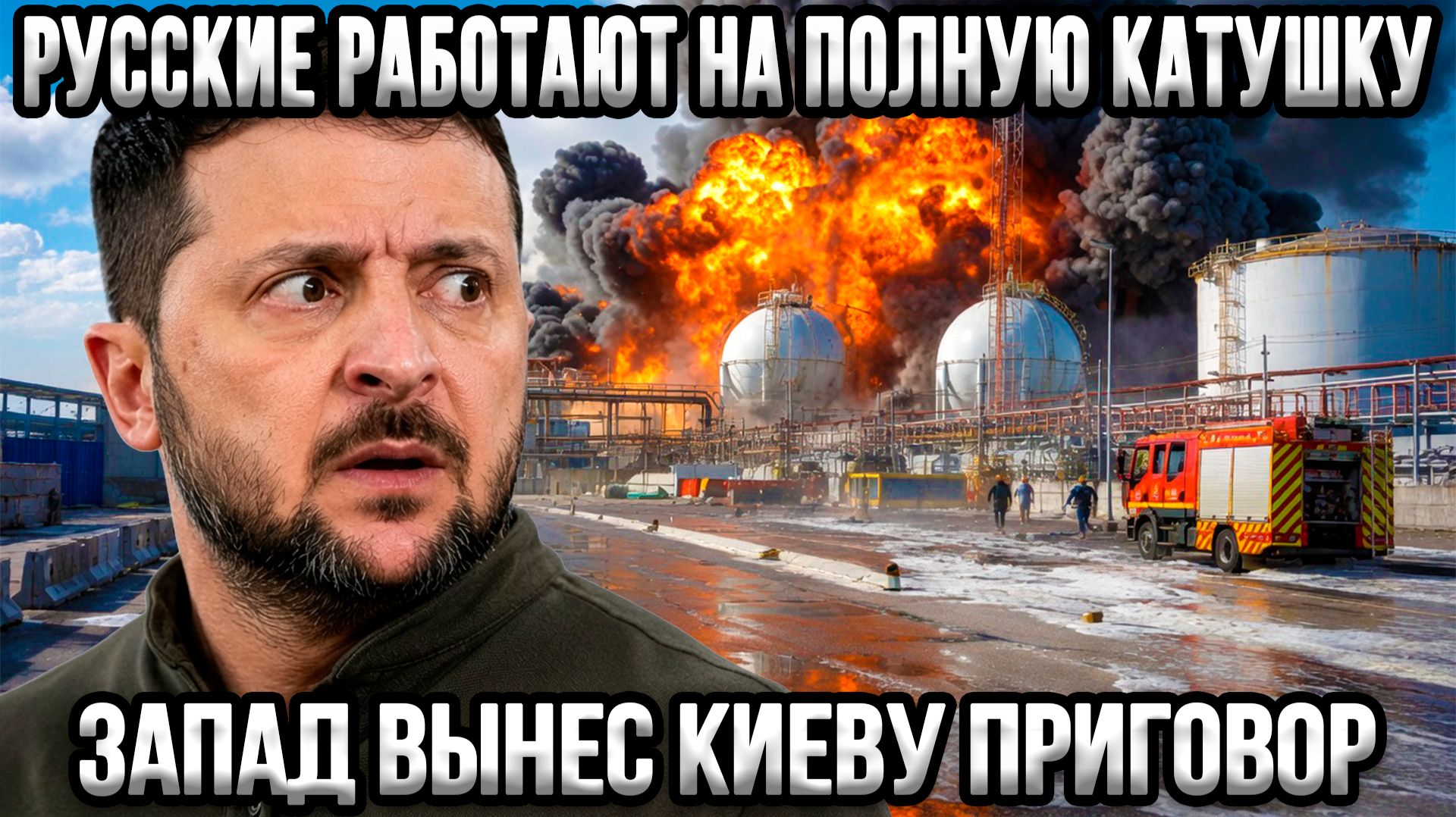 ⚡Украина, ночь, тыл — полный разгром ВСУ, Россия идёт до конца
