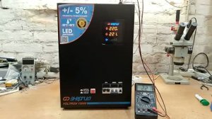 Стабилизатор Вольтрон 15000 не включается