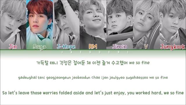 BTS- I'm Fine Lyrics