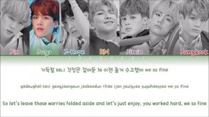 BTS- I'm Fine lyrics