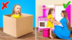 ПРЕОБРАЗОВАНИЕ ДЕТСКОЙ КОМНАТЫ Картонные поделки для родителей и их детей