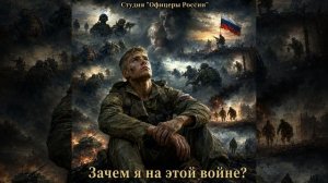 Студия «Офицеры России» -  Зачем я на этой войне?  (С) автор Лик Д.С.