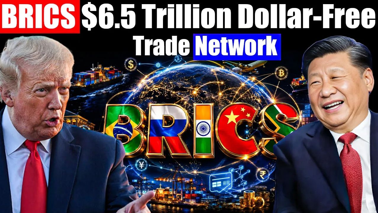 Trump 100% Tariffs, Zero Effect — Inside BRICS' $6.5 Trillion Dollar-Free Trade Network смотреть онлайн