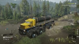 SnowRunner __  КОЛУМБИЯ. Замена трубы