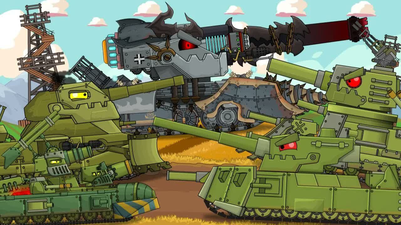 Ресурсы для VK-44 и Капитальный ремонт Монстров — Мультики про танки смотреть онлайн
