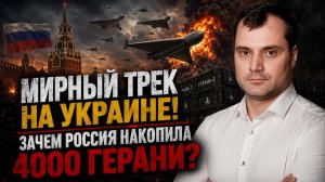 Мирный трек на Украине! Зачем Россия накопила 4000 гераний