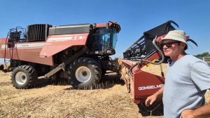 Отзыв о комбайне Гомсельмаш GS2124 от агронома хозяйства КФХ Морозов А.И. Котельниковский район