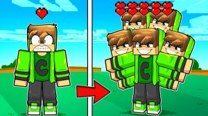MINECRAFT НО Я ПОЛУЧАЮ НОВОЕ ТЕЛО ЗА КАЖДОЕ СЕРДЦЕ! 😨⚡