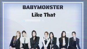 BABYMONSTER -  LIKE THAT  RUS COVER _ КАВЕР НА РУССКОМ [ by SaiMay ]_320k