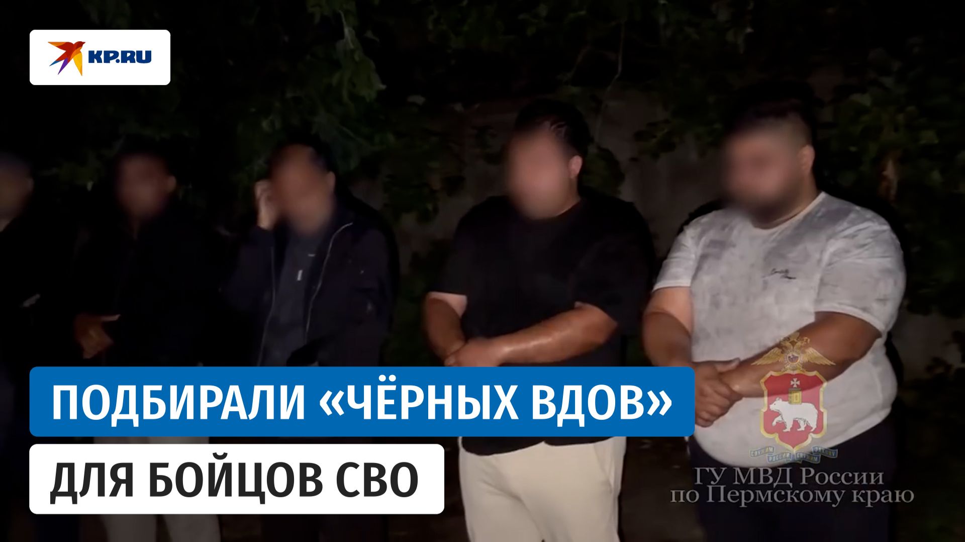 В Пермском крае задержали мужчин, которые подбирали «чёрных вдов» для бойцов СВО смотреть онлайн