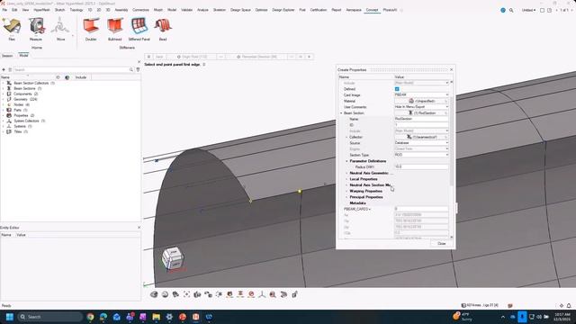ACBS Session 21 HyperMesh Concept Modeling смотреть онлайн