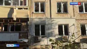 Первые кадры многоквартирного жилого дома в Керчи, который подвергся атаке вражеского ударного дрона