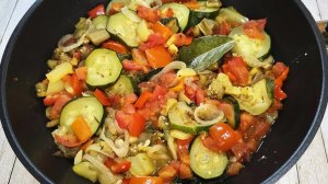 ОВОЩНОЕ РАГУ — простой и вкусный рецепт. Пёстрое рагу
