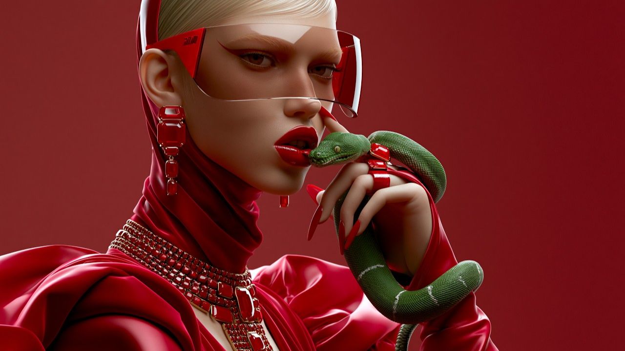 Deep House Mix 2026 Scarlet Serpent Elegance & Endless Velvet Seduction Red Noir House смотреть онлайн