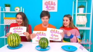 Большая, Средняя или Маленькая Тарелка Челлендж # Битвы с Едой от Ideas4Fun Challenge