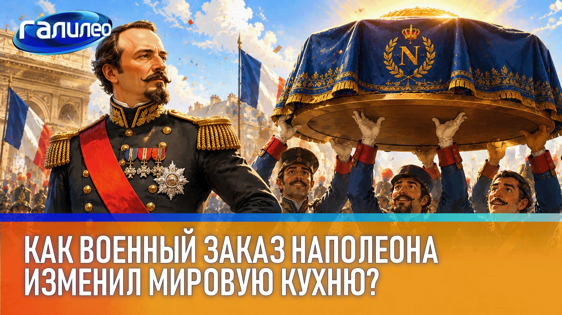 Какой продукт появился благодаря армии Наполеона? Галилео | 3 сезон смотреть онлайн