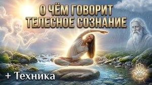 О чём говорит телесное сознание? Как с ним работать? Техника для работы с телеской