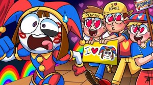 ЦИФРОВОЙ ЦИРК — ФАНАТСКАЯ ОДЕРЖИМОСТЬ! | Digital Circus | Фан-Анимации на русском