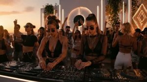 Sunset Rooftop Dark Tech House DJ Set   Hypnotic Underground House, Deep Bass & Club Energy