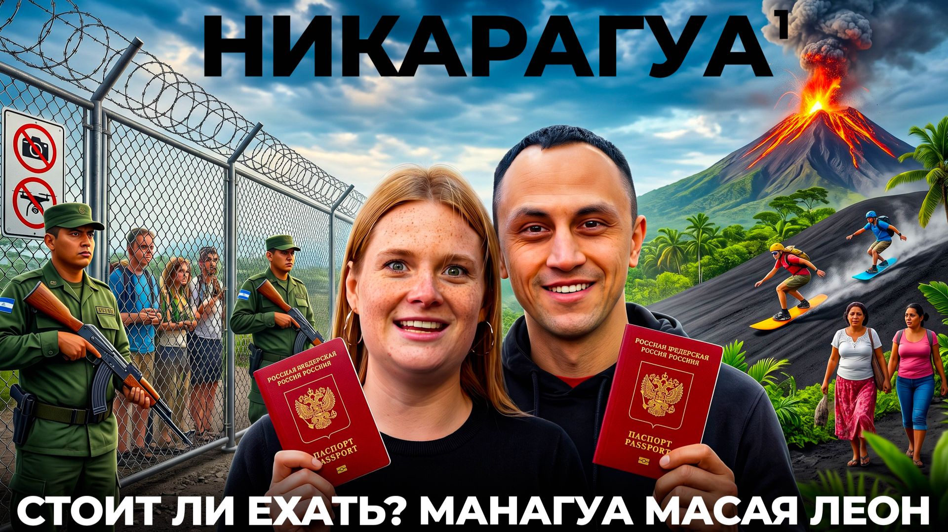 Никарагуа Мы в шоке! Приехали в самую закрытую страну Центральной Америки Манагуа Леон Масая Вулканы